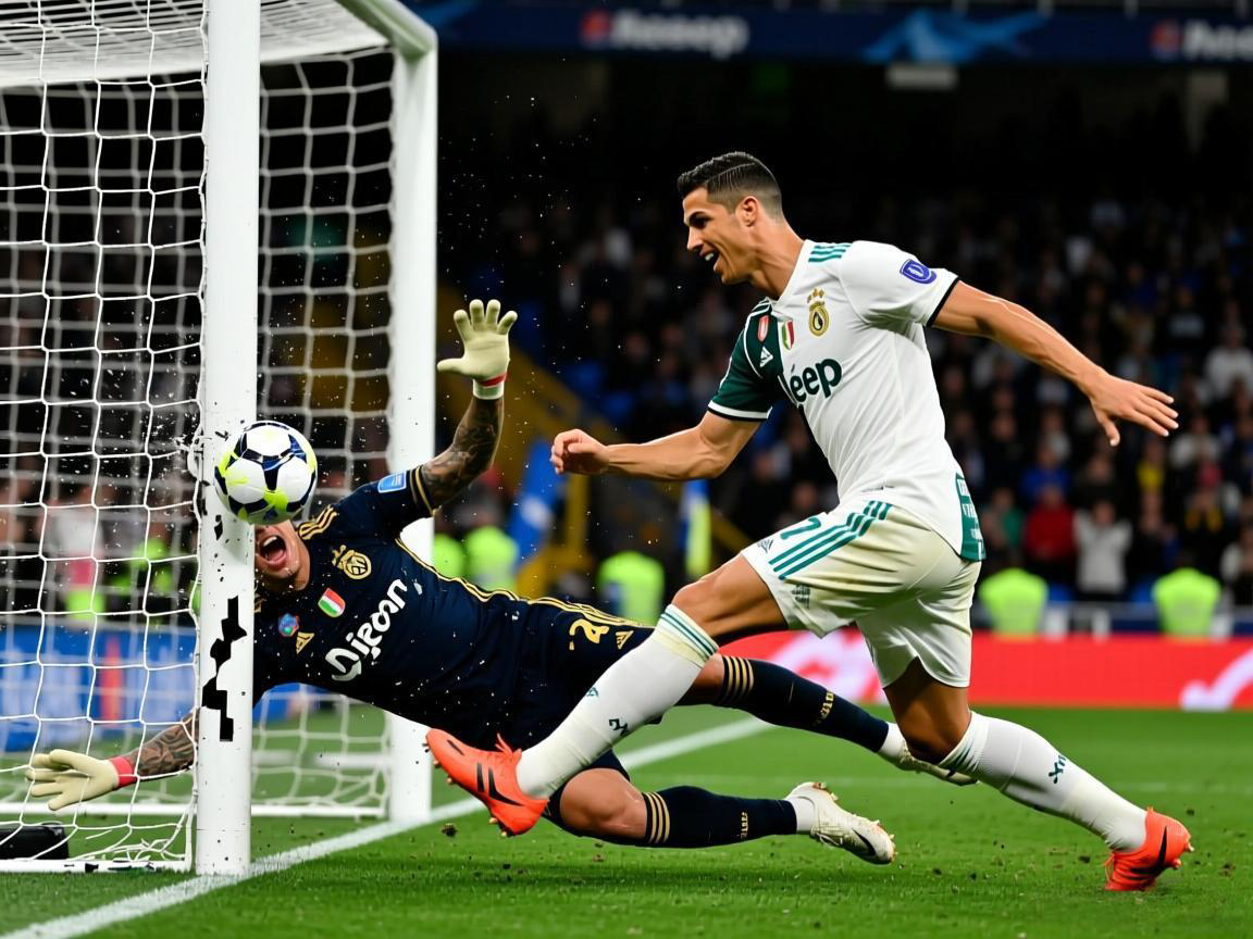 西甲魔幻时刻：扑救撞墙+迪巴拉亲C罗