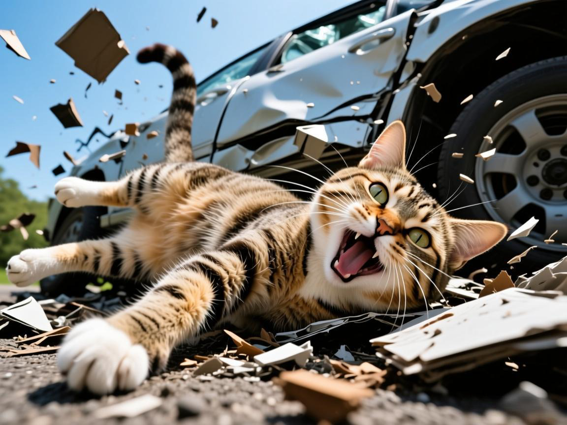 爆笑日常：猫咪翻车现场