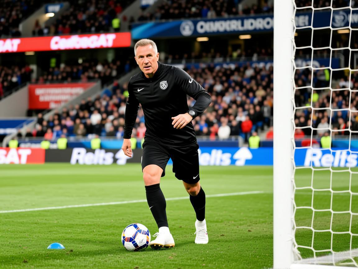 主教练场边停球技术惊艳全场