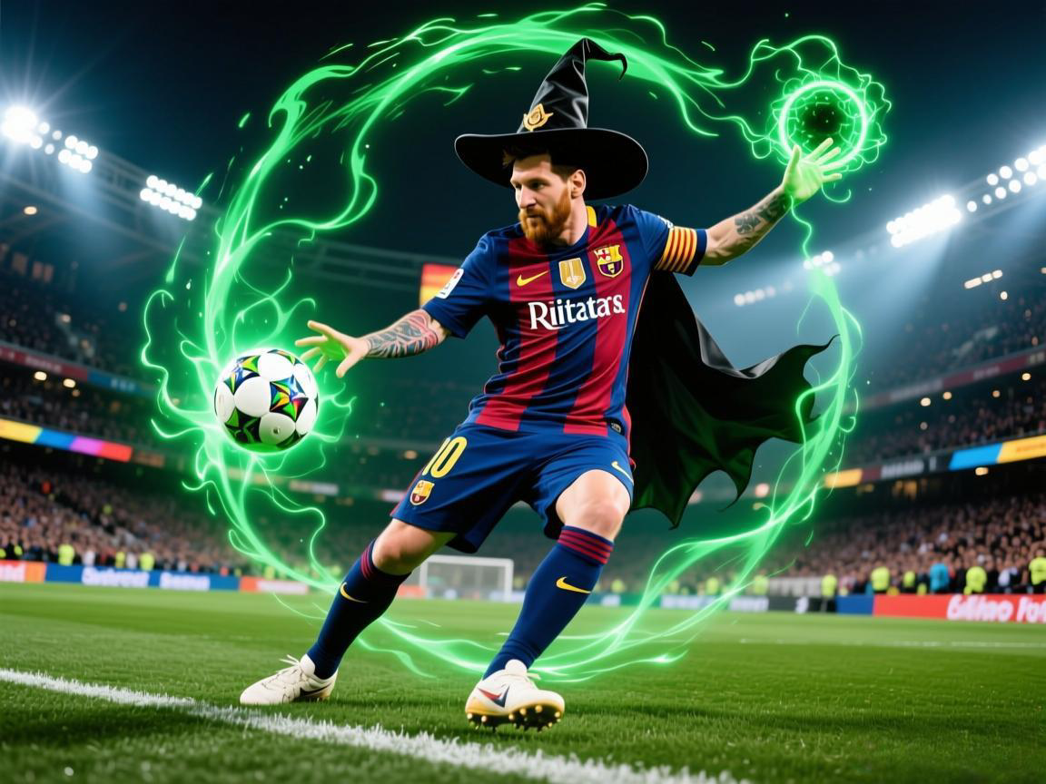 梅西神技：绿茵巫师的量子穿越