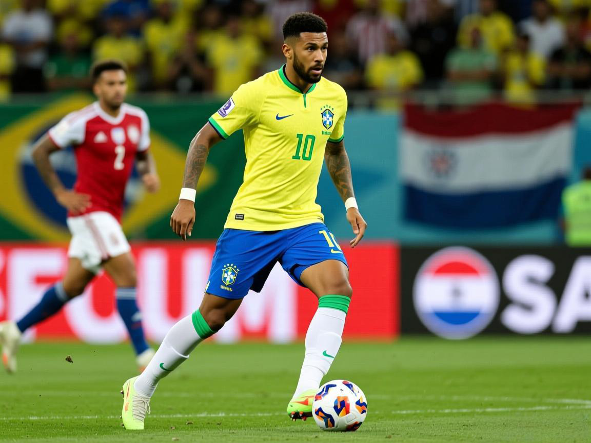 巴西&巴拉圭热身赛名场面大赏