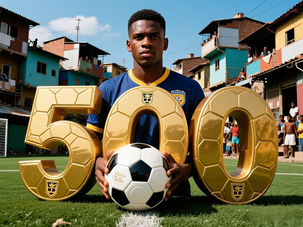 从贫民窟到足坛传奇:500球封神