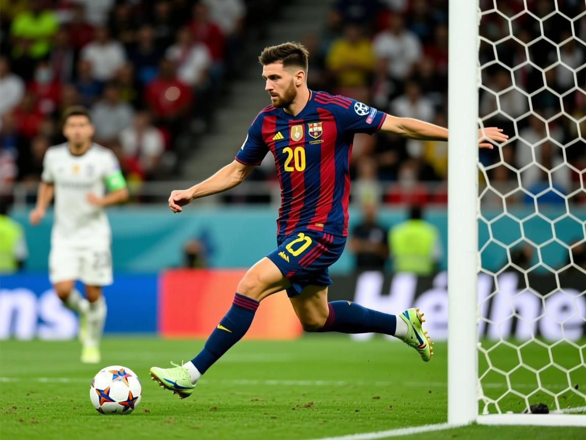 球星神操作:世界杯欧冠精彩进球瞬间