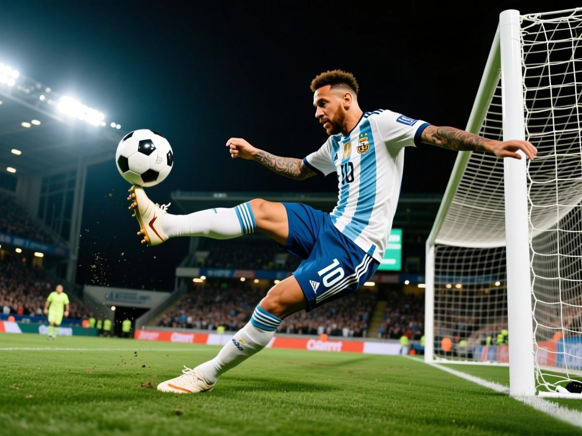 足球天才艺术过人瞬间：内马尔挑球戏耍门将