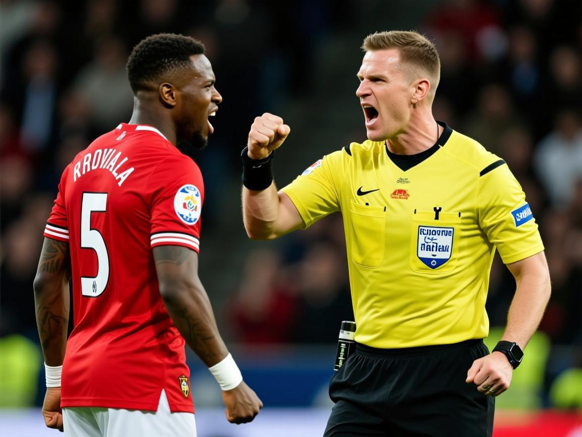 球星怒怼裁判引争议