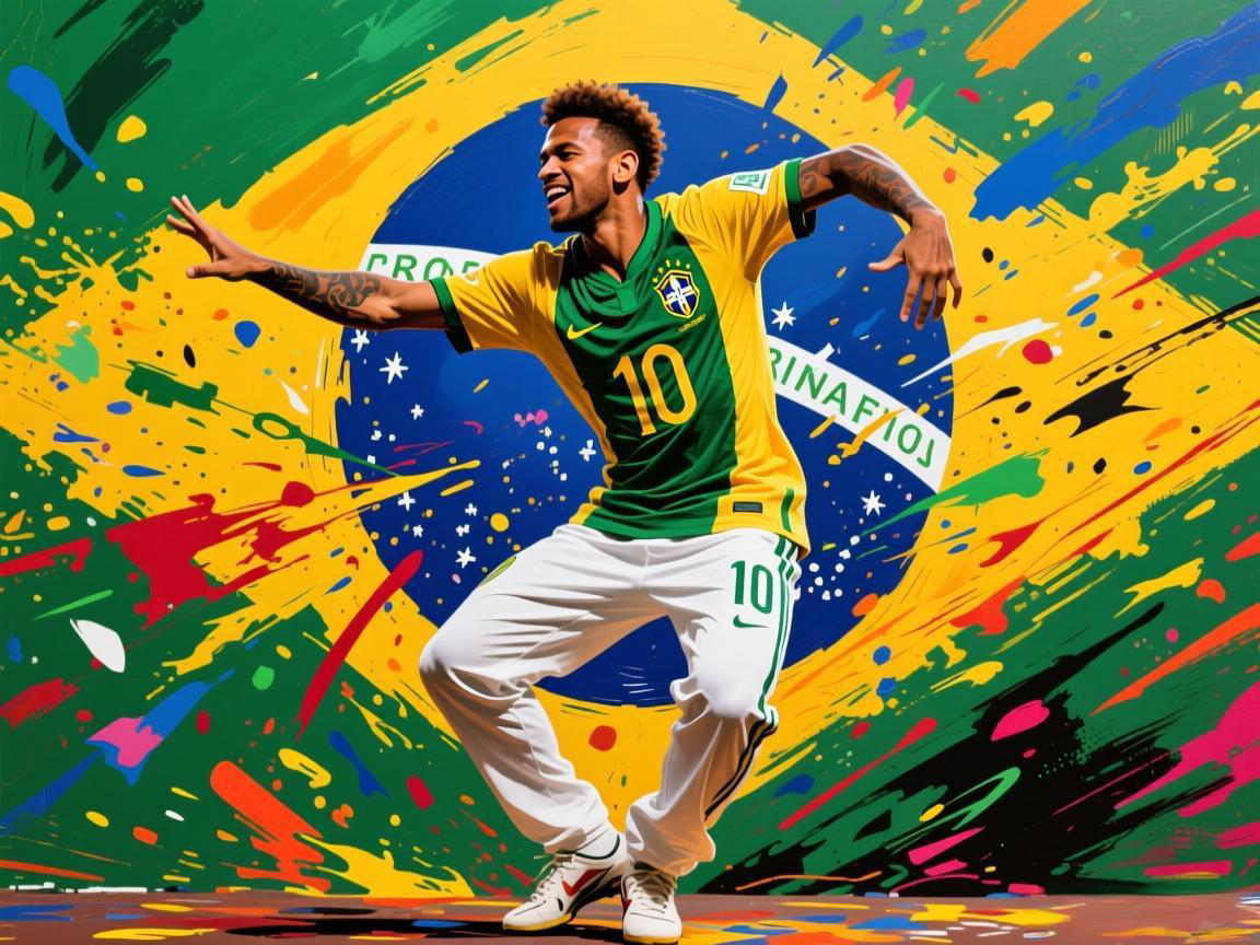 内马尔：桑巴舞者突破艺术