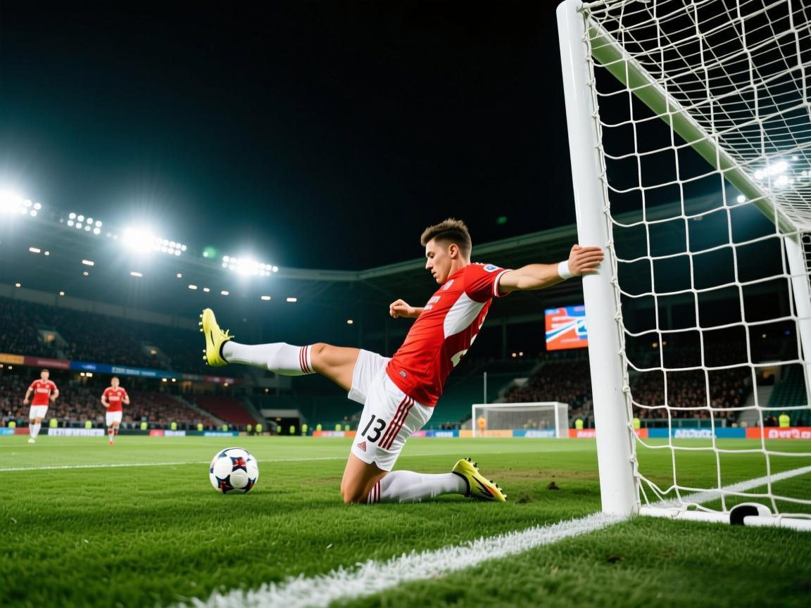 球星神操作:假动作挑射晃跪破门瞬间