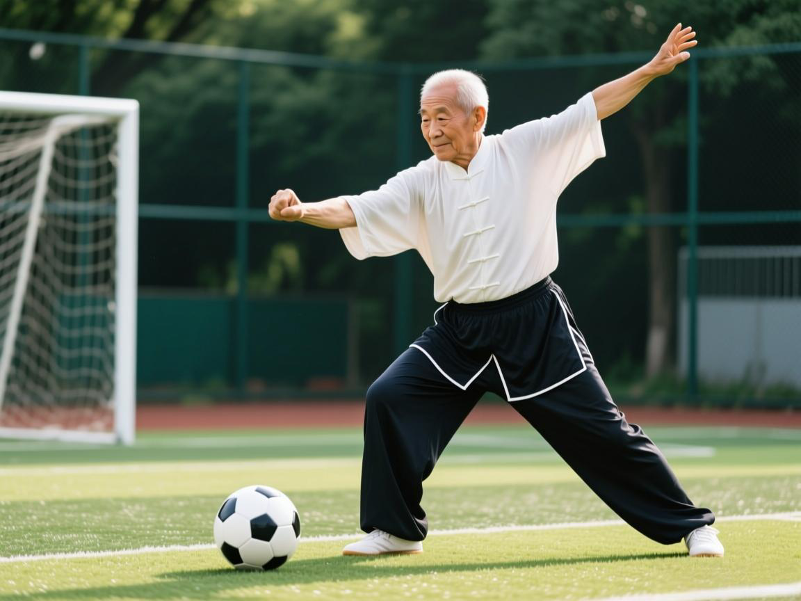 老将停球术颠覆年龄定律