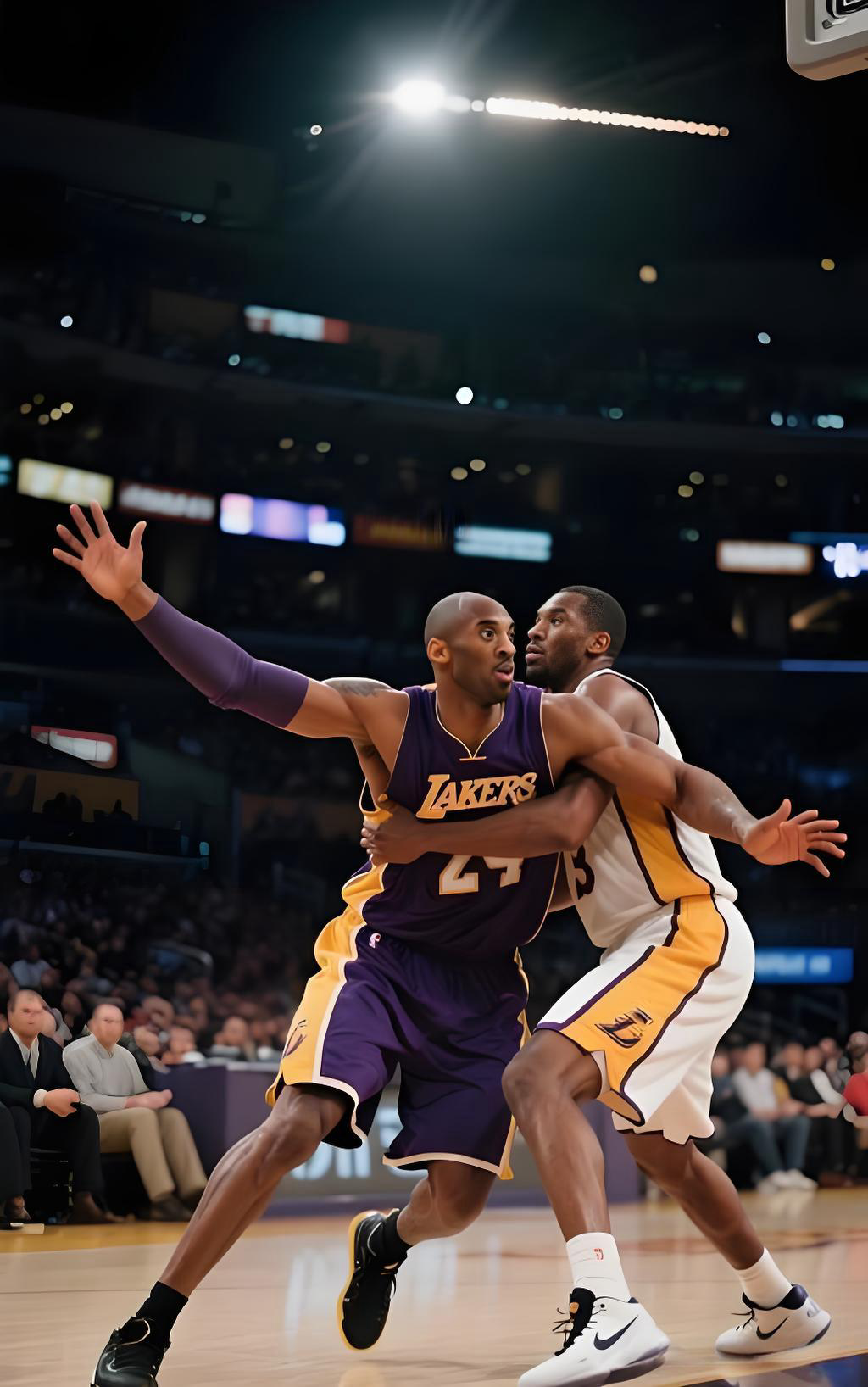 詹科维巅峰对决!科比3+1定乾坤