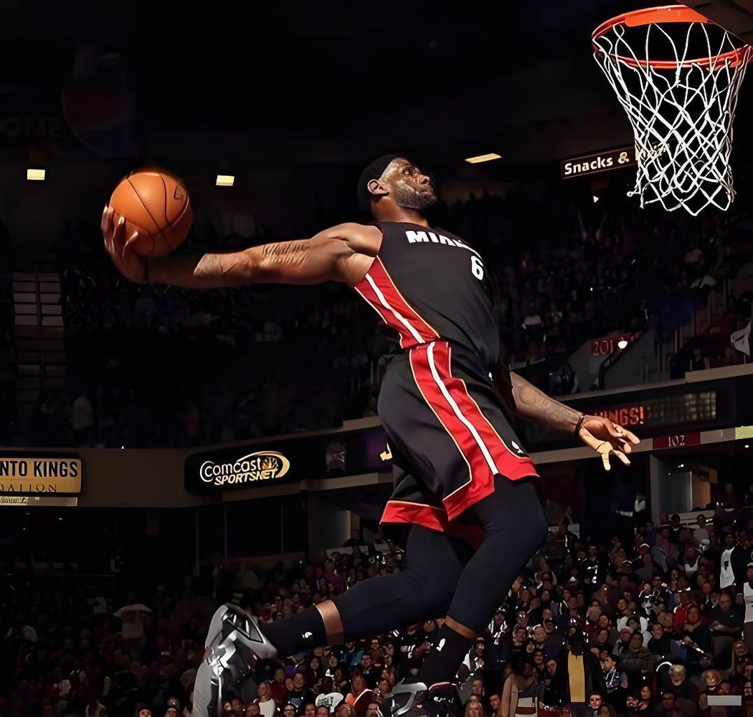 时隔20年 詹姆斯家族兄弟再战扣篮赛