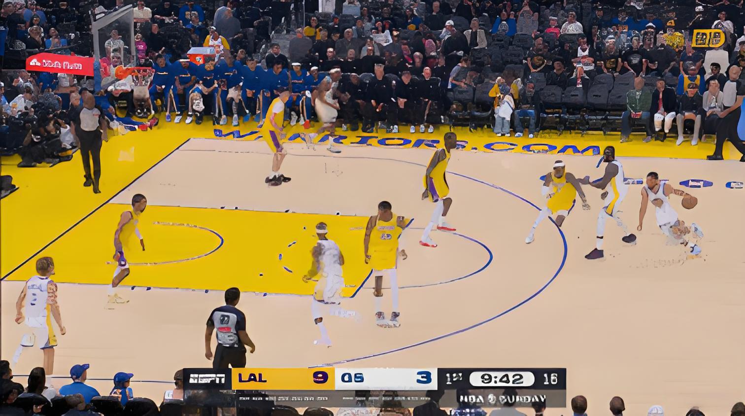 霍福德神勇助勇士胜湖人