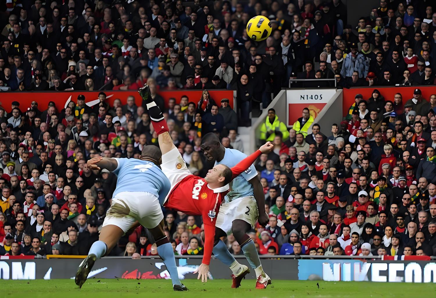 足坛十大高能倒钩集锦