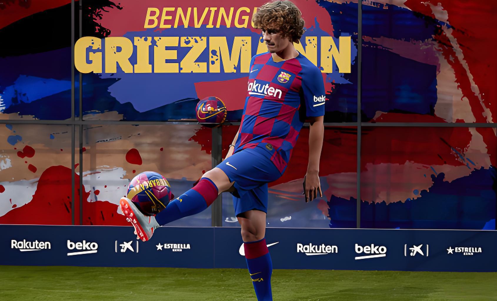 格里兹曼加盟巴萨一天全记录