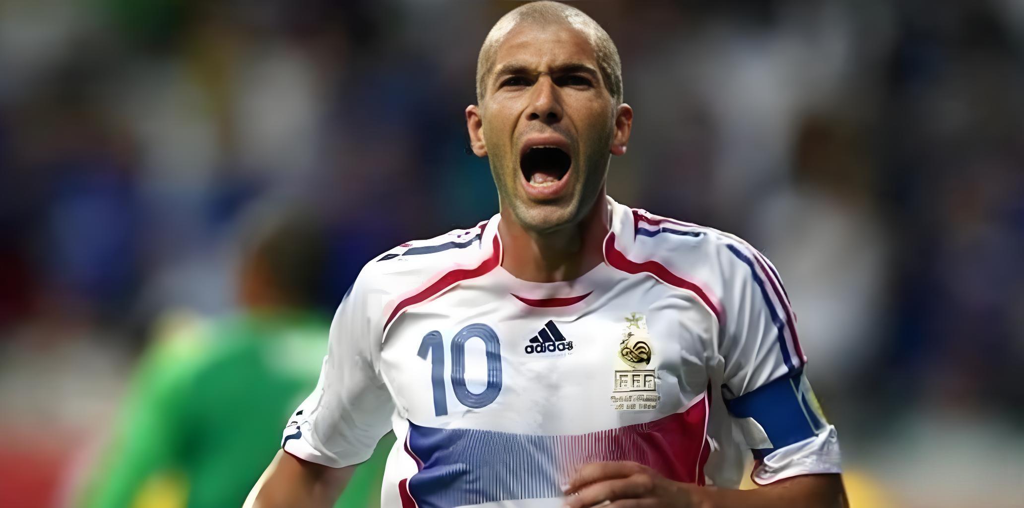 齐达内世界杯悲情一顶