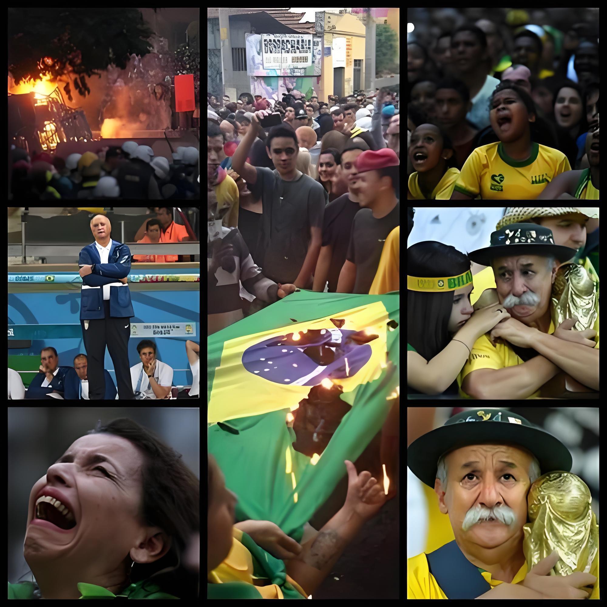 德国7:1狂胜巴西创历史耻辱