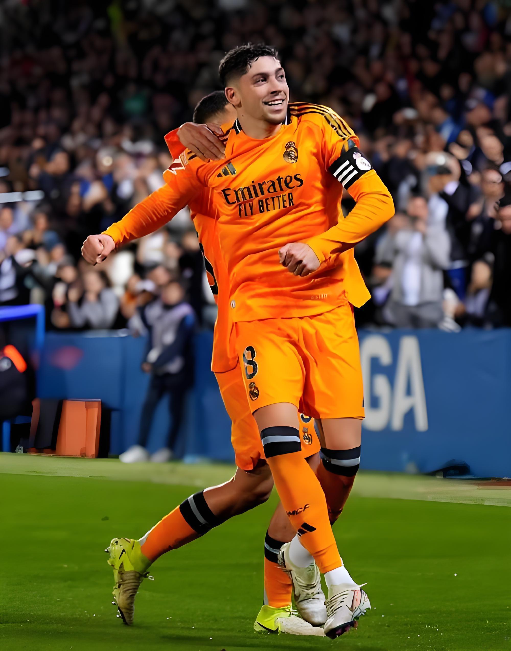 巴尔韦德远射破门成皇马核心