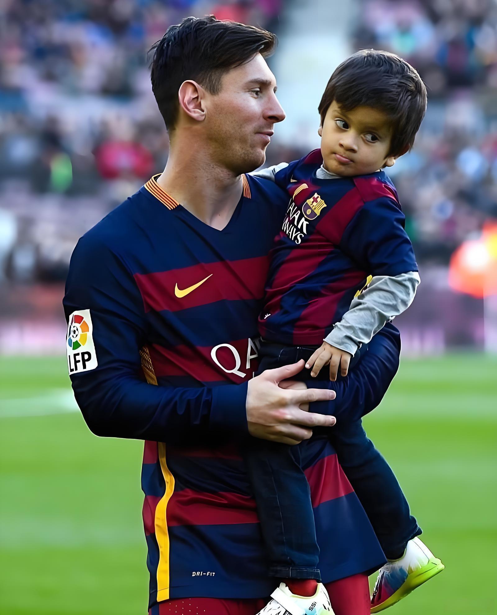 梅西儿子踢球太惊艳