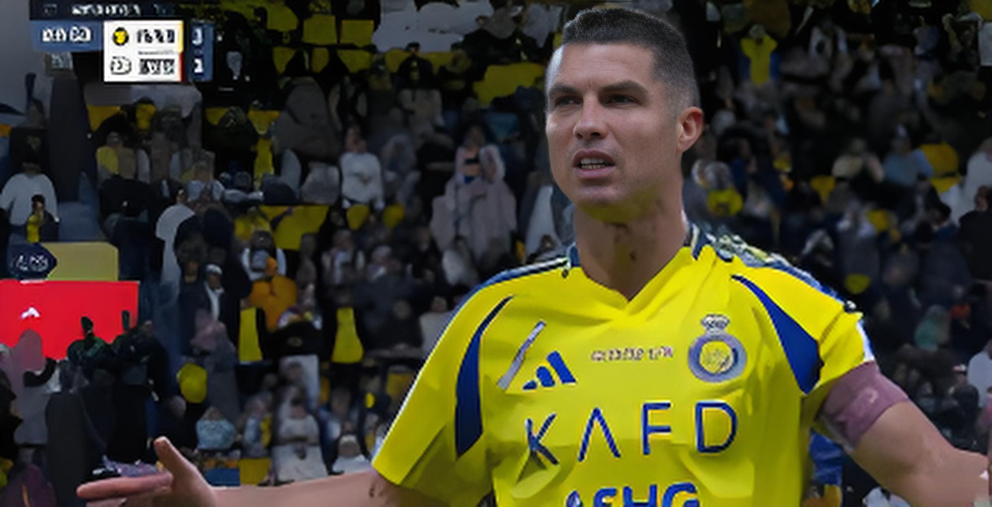 C罗怒斥裁判误判国家德比